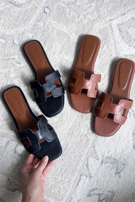 hermes look alike sandals amazon|hermes oasis sandals outfit.